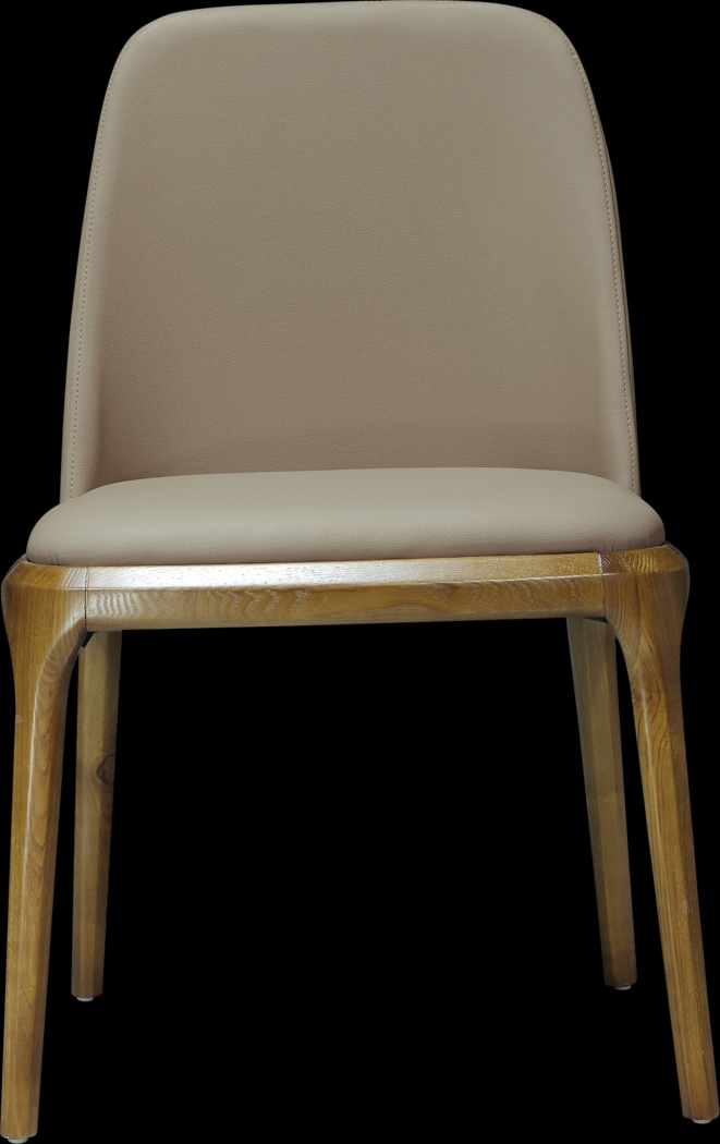 Harbauer Tan Side Chair - Thumbnail - Image 4