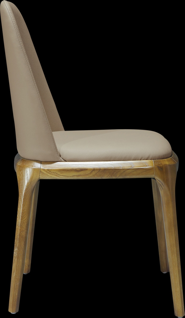 Harbauer Tan Side Chair - Thumbnail - Image 5
