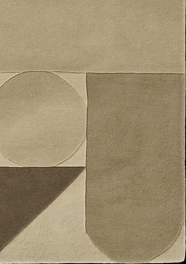 Harbeth Brown 5' x 8' Rug - Thumbnail - Image 2