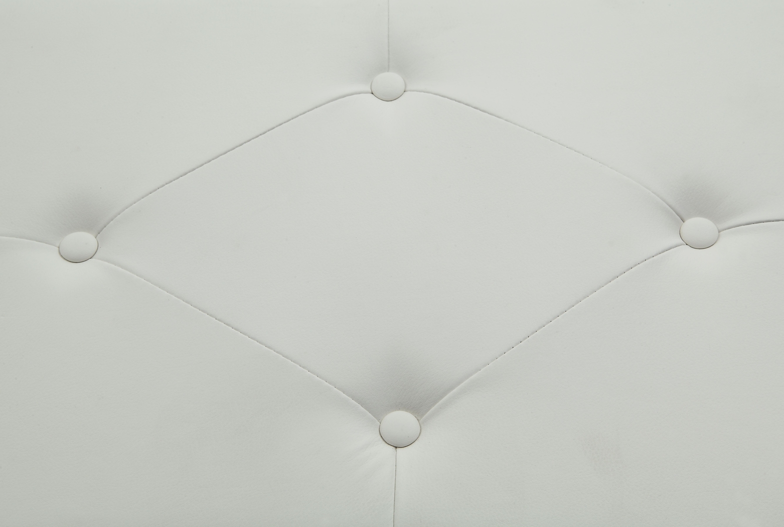 Harbison White Vanity Stool - Thumbnail - Image 3