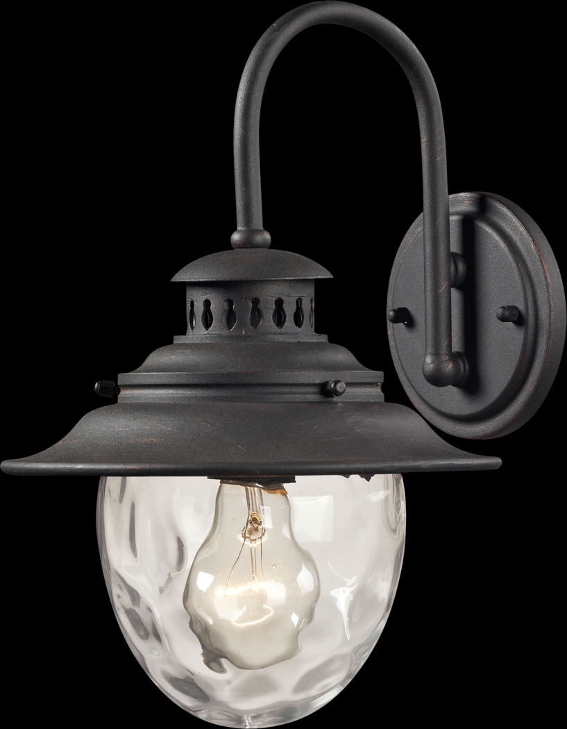 Harbor Cove Black Outdoor Wall Sconce - Thumbnail - Image 1