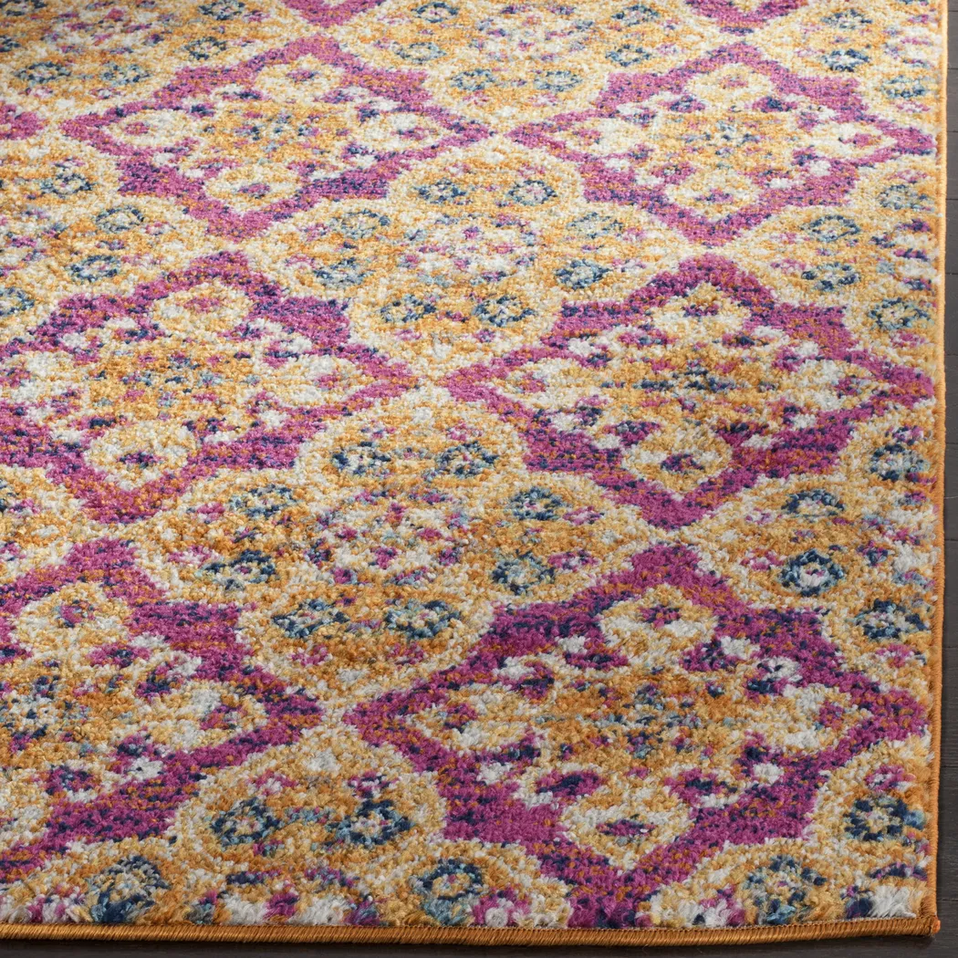 Harbor Terrace Fuchsia 6'7 x 9'2 Rug - Thumbnail - Image 3