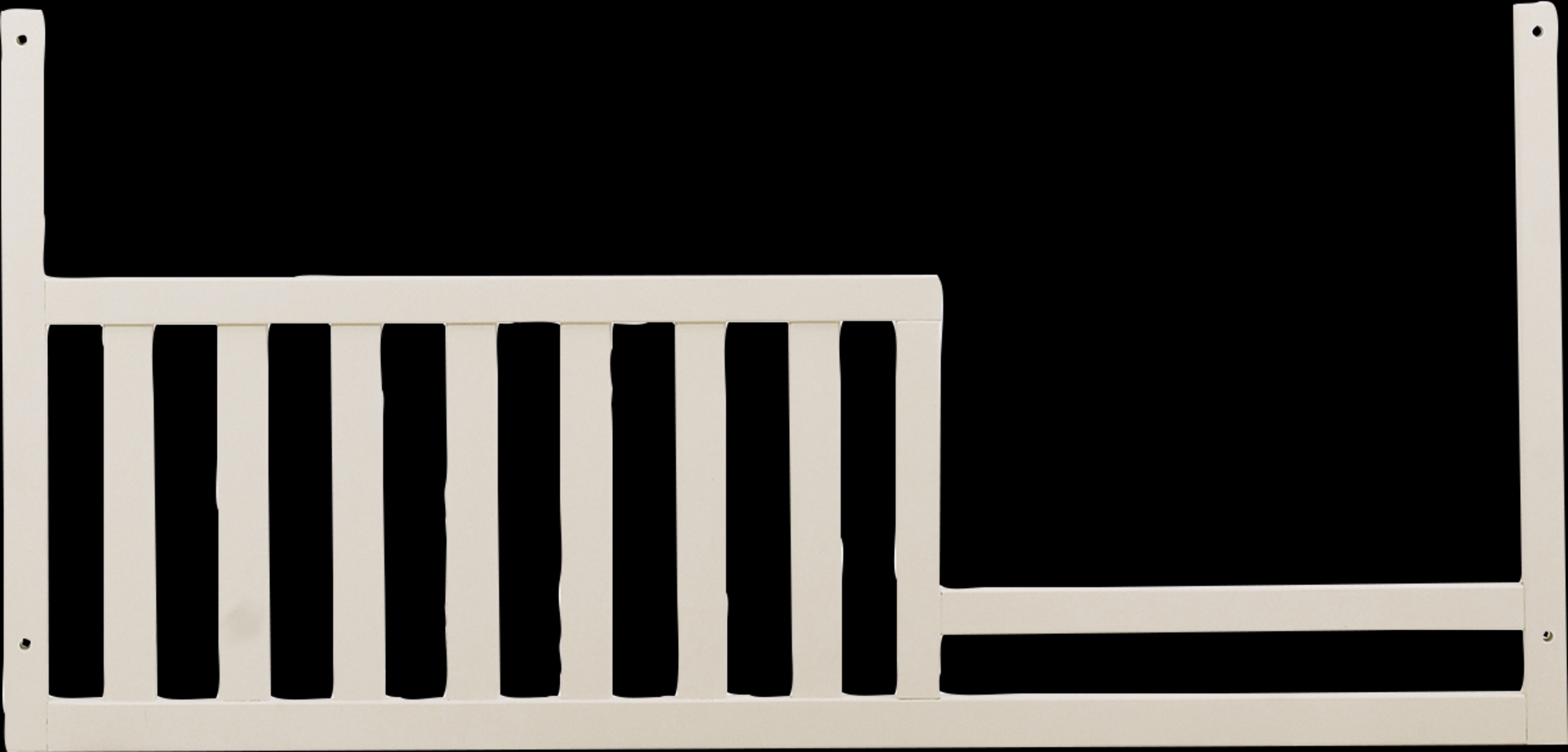 Baby Cache Harborbridge White 5 Pc Nursery with Toddler Rails - Thumbnail - Image 5