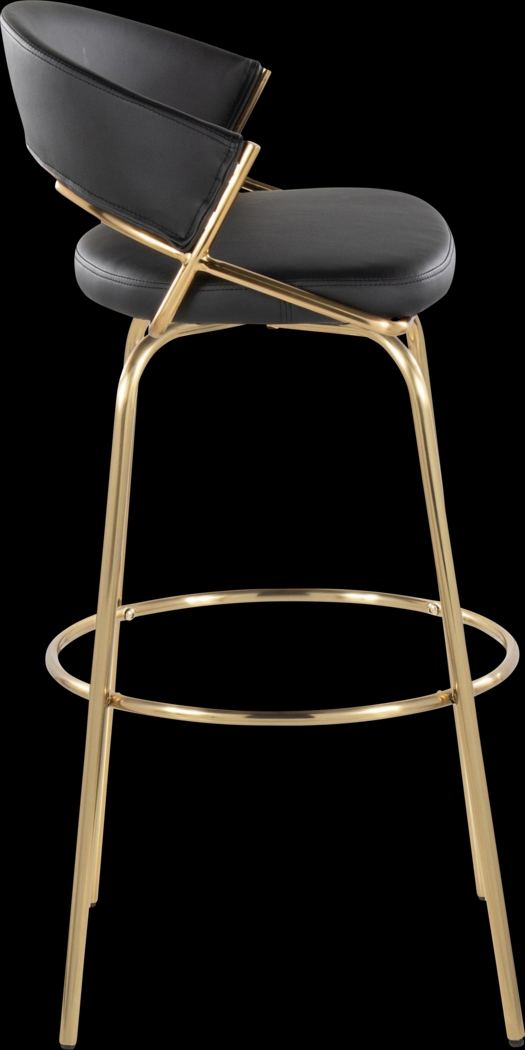 Harborson Black Barstool, Set of 2 - Thumbnail - Image 7