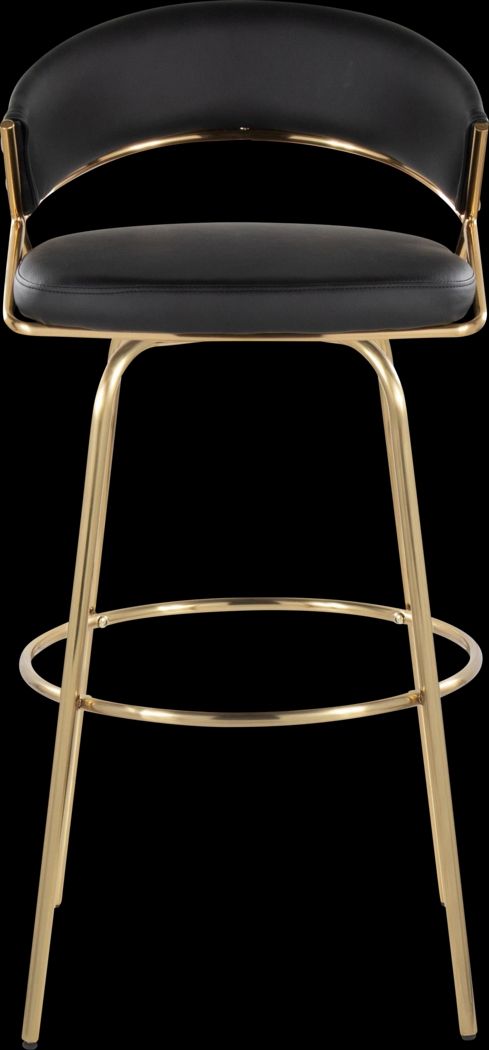Harborson Black Barstool, Set of 2 - Thumbnail - Image 10
