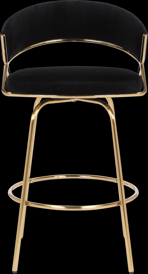 Harborson Black Counter Height Stool, Set of 2 - Thumbnail - Image 5