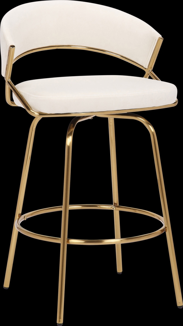 Harborson Cream Counter Height Stool, Set of 2 - Thumbnail - Image 3