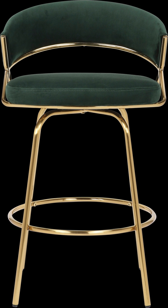 Harborson Green Counter Height Stool, Set of 2 - Thumbnail - Image 5