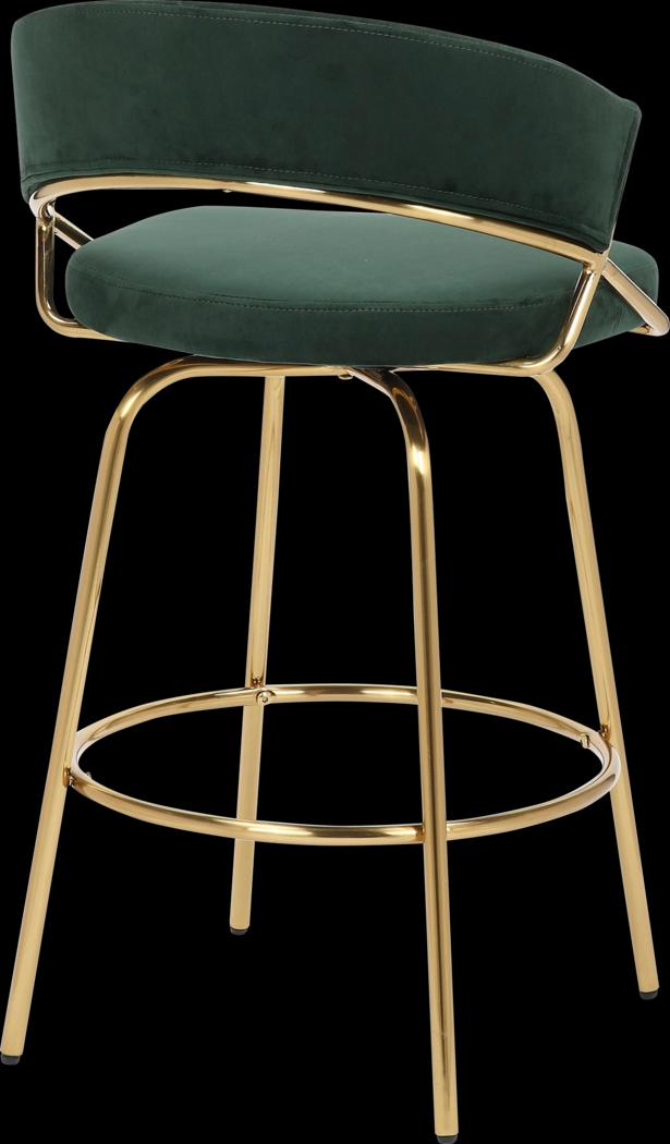 Harborson Green Counter Height Stool, Set of 2 - Thumbnail - Image 7