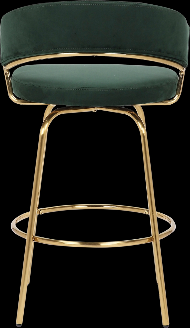 Harborson Green Counter Height Stool, Set of 2 - Thumbnail - Image 8