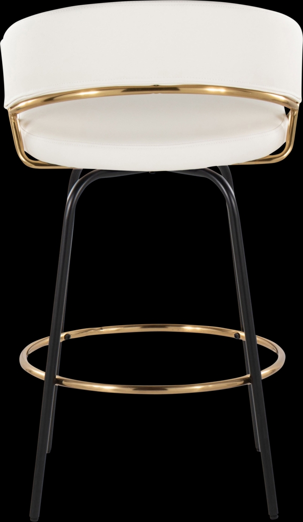 Harborson III White Counter Height Stool, Set of 2 - Thumbnail - Image 11