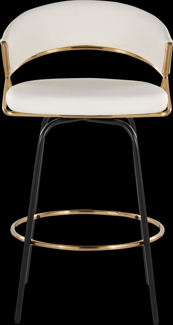 Harborson III White Counter Height Stool, Set of 2 - Thumbnail - Image 12