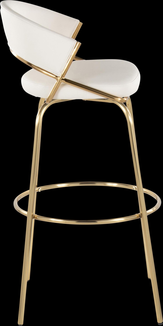 Harborson White Barstool, Set of 2 - Thumbnail - Image 7