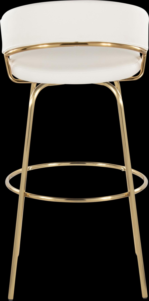 Harborson White Barstool, Set of 2 - Thumbnail - Image 9