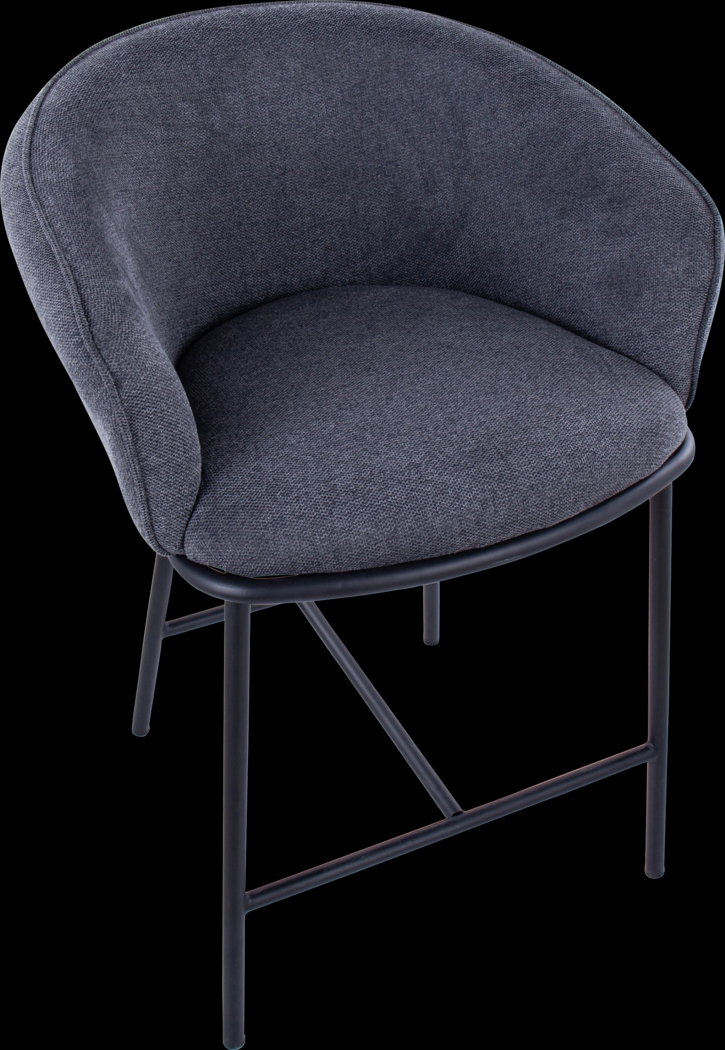 Harcort Charcoal Counter Height Stool, Set of 2 - Thumbnail - Image 4