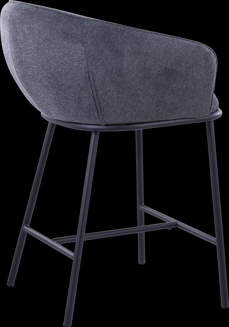 Harcort Charcoal Counter Height Stool, Set of 2 - Thumbnail - Image 7