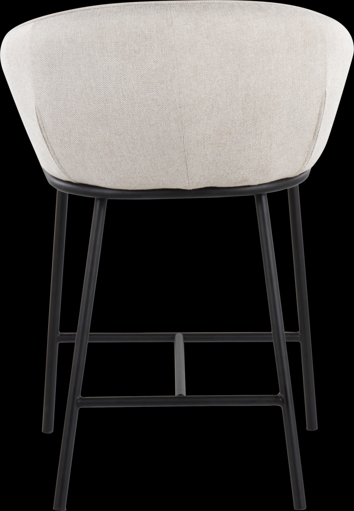 Harcort Cream Counter Height Stool, Set of 2 - Thumbnail - Image 8