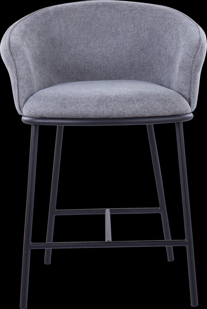 Harcort Gray Counter Height Stool, Set of 2 - Thumbnail - Image 5