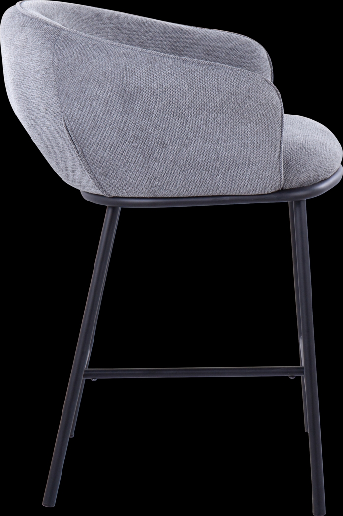 Harcort Gray Counter Height Stool, Set of 2 - Thumbnail - Image 6