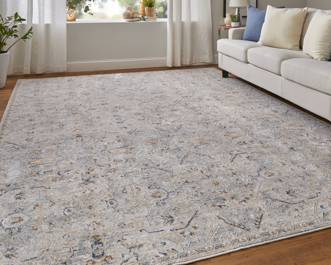 Hardara Ivory 5' x 7'6 Rug - Thumbnail - Image 3