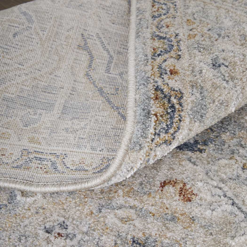 Hardara Ivory 6'7 x 9'6 Rug - Thumbnail - Image 9