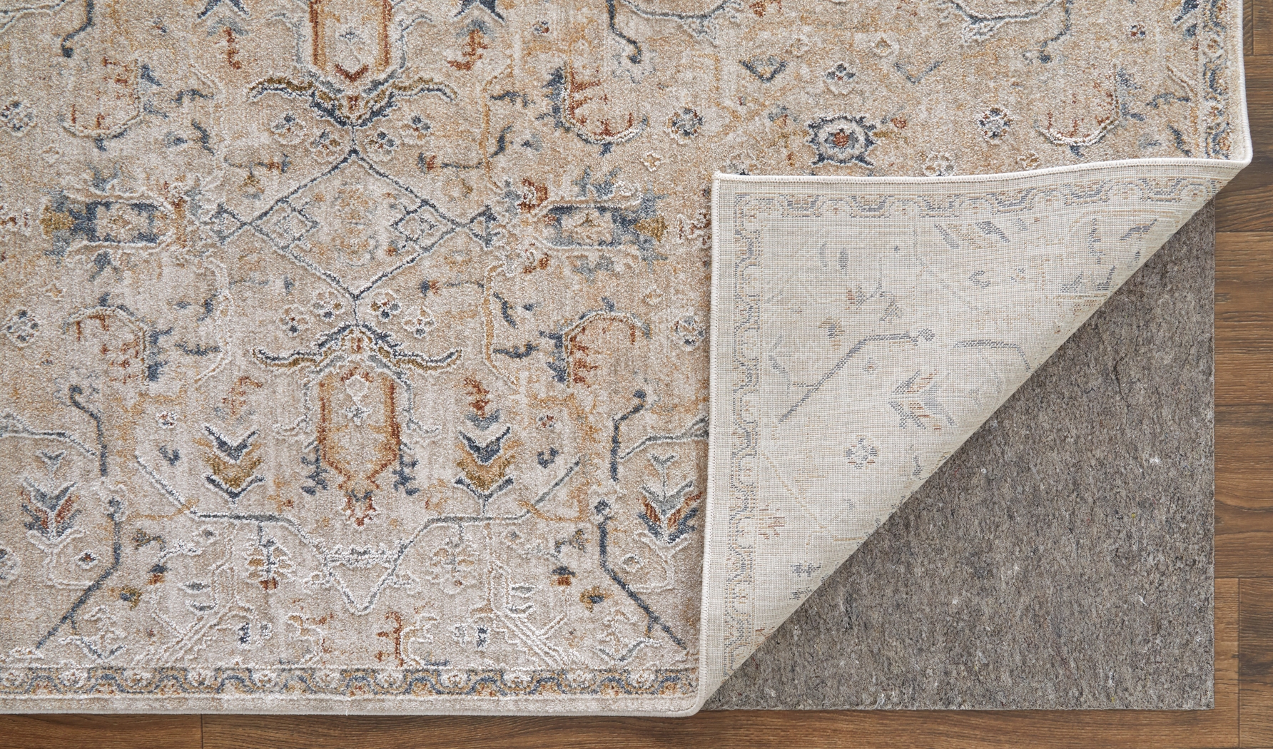 Hardara Taupe 7'10 x 10'3 Rug - Thumbnail - Image 5
