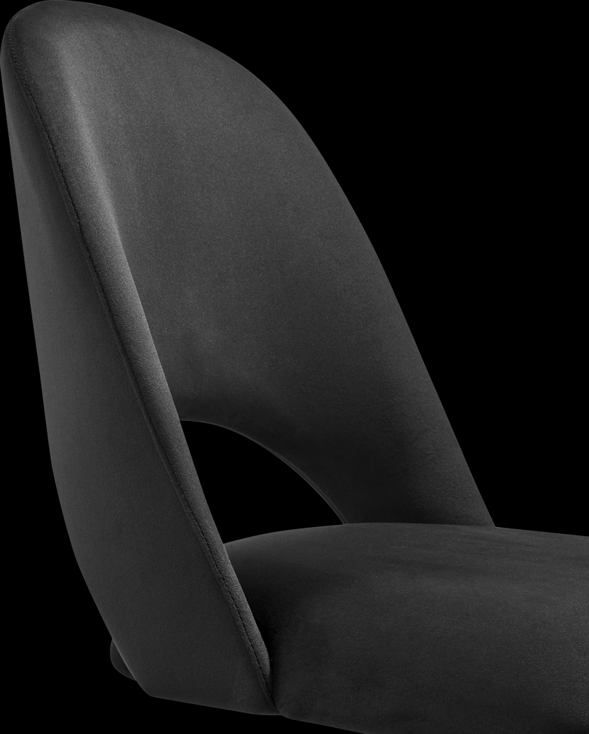 Hardesty Black Office Chair - Thumbnail - Image 7