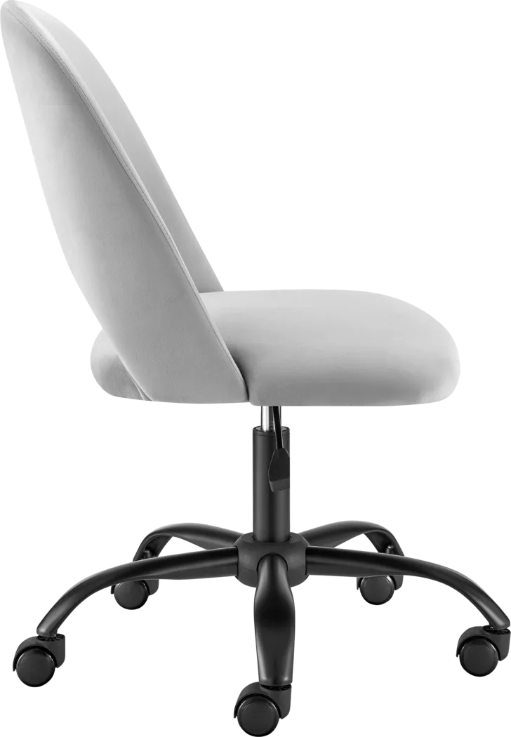Hardesty Gray Office Chair - Thumbnail - Image 6