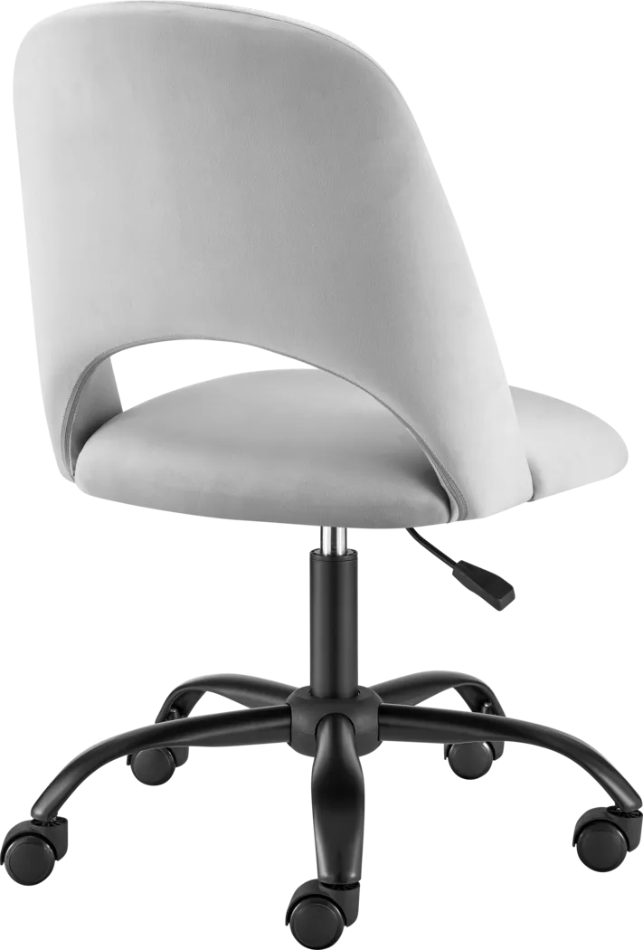 Hardesty Gray Office Chair - Thumbnail - Image 7