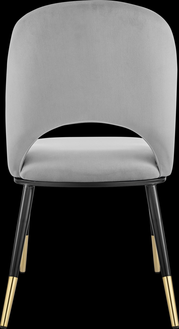 Hardesty Gray Side Chair, Set of 2 - Thumbnail - Image 5