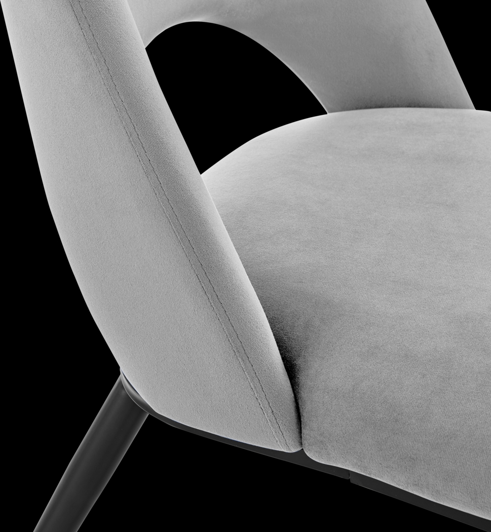 Hardesty Gray Side Chair, Set of 2 - Thumbnail - Image 6