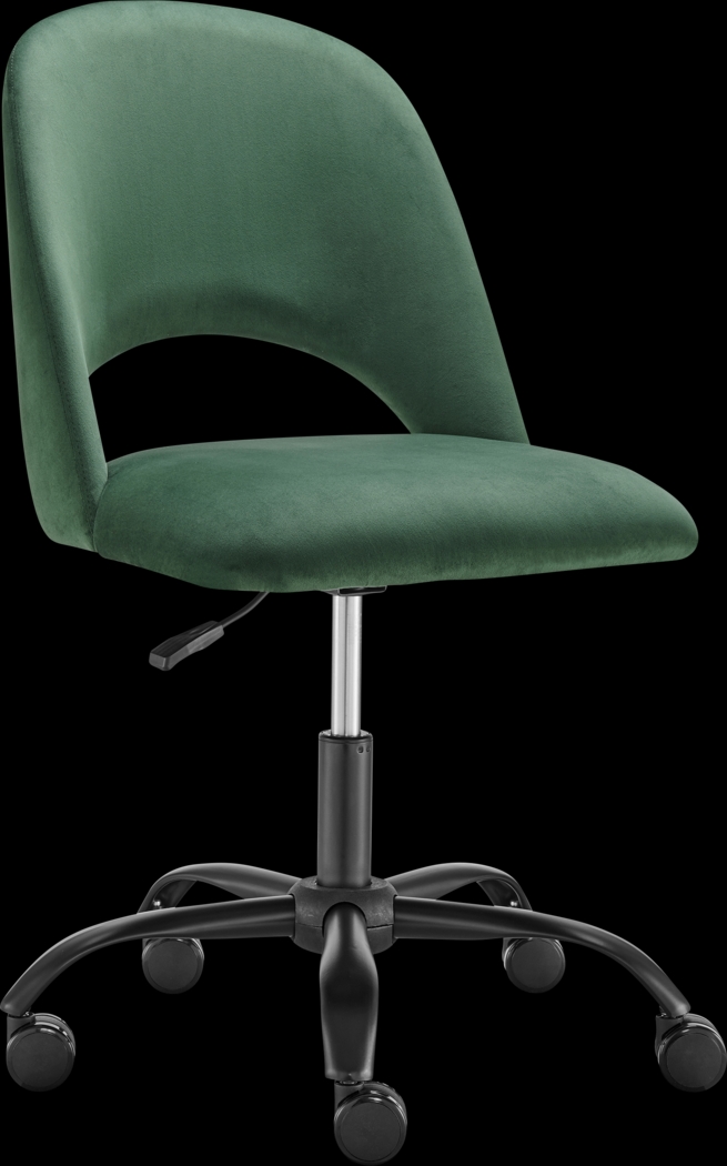 Hardesty Green Office Chair - Thumbnail - Image 3
