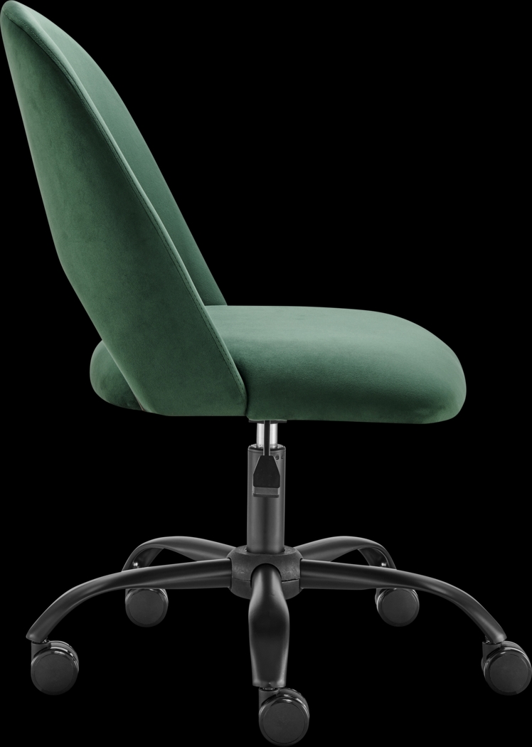 Hardesty Green Office Chair - Thumbnail - Image 4