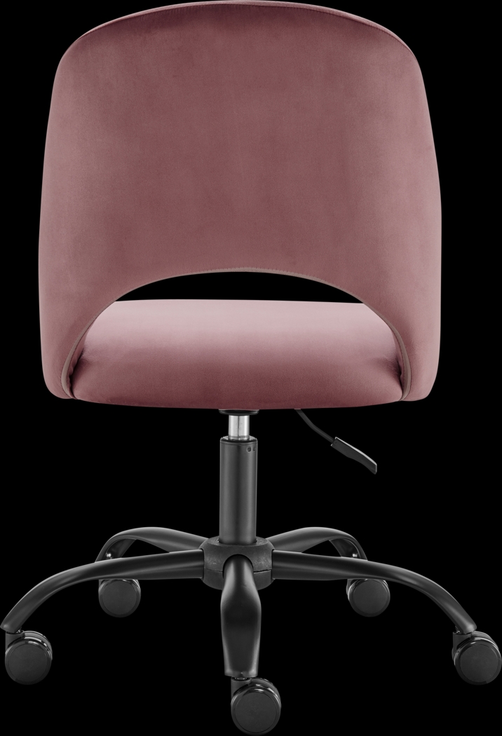 Hardesty Pink Office Chair - Thumbnail - Image 7