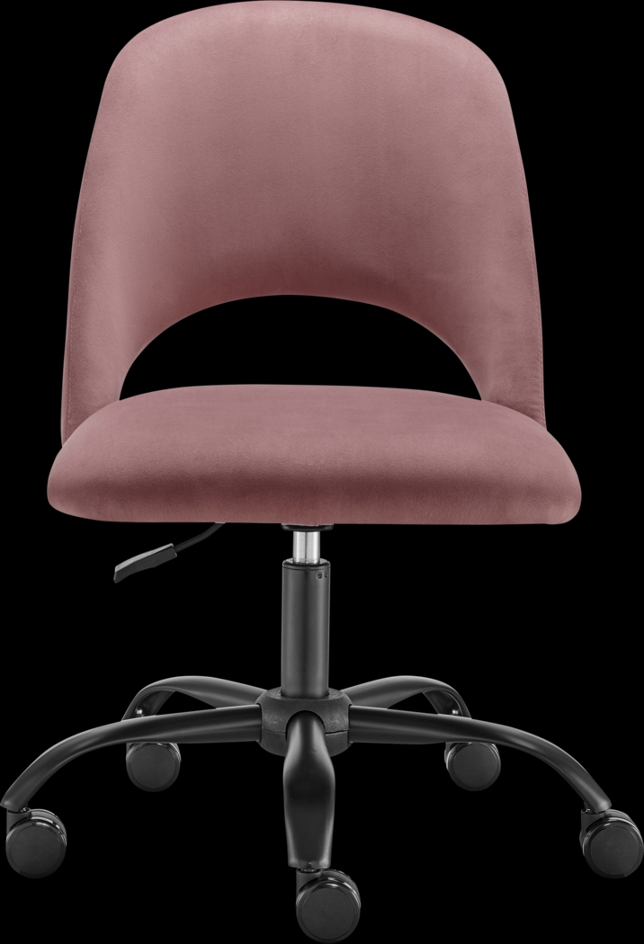 Hardesty Pink Office Chair - Thumbnail - Image 1