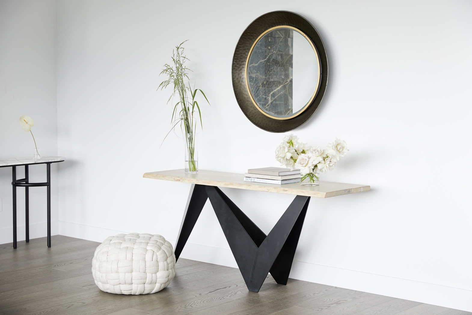 Hardwrick Gray Mirror - Thumbnail - Image 4