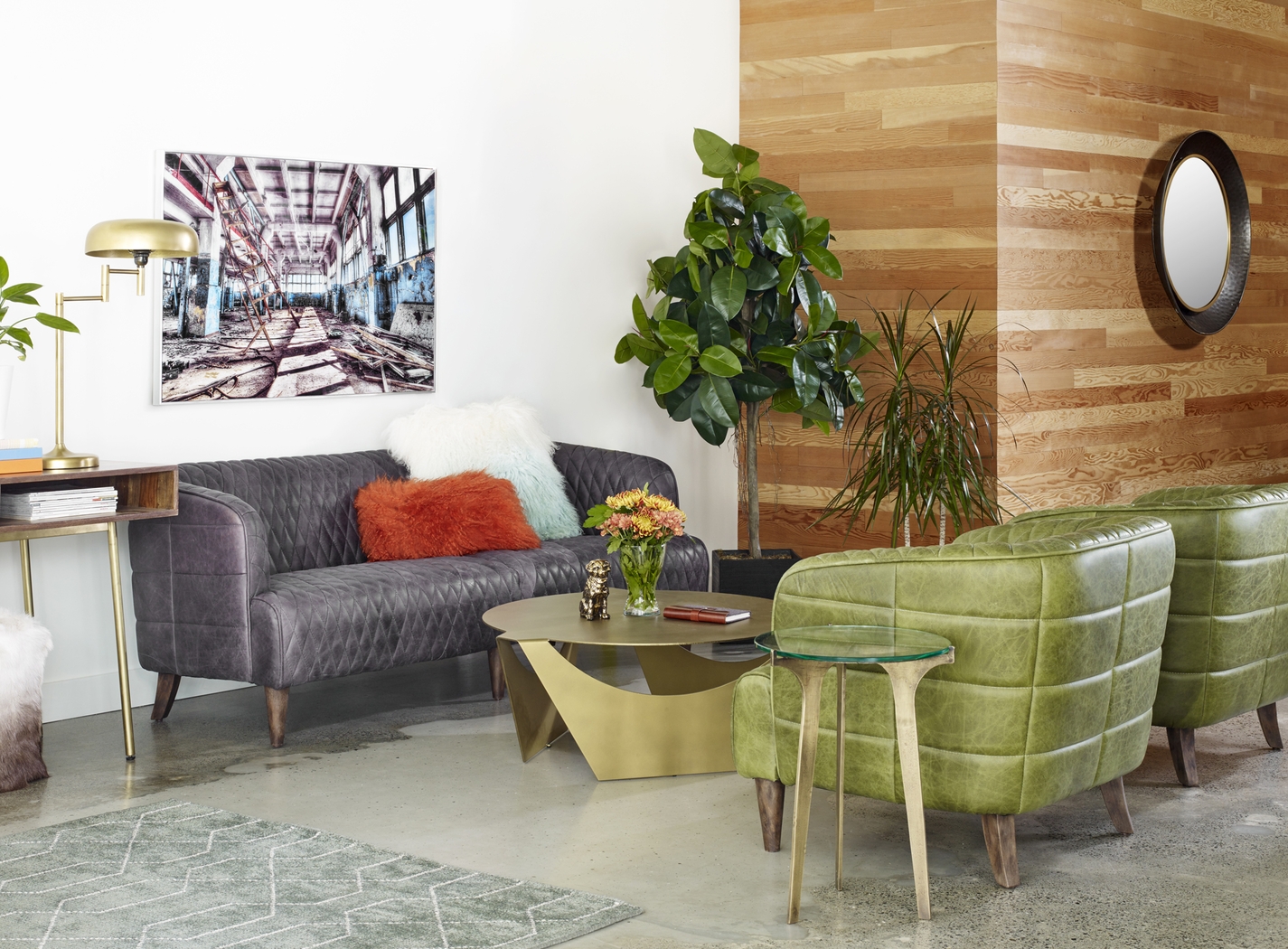 Hardwrick Gray Mirror - Thumbnail - Image 5