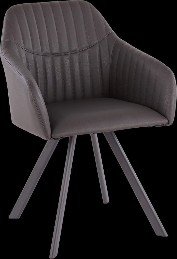 Hardwyck Charcoal Accent Chair, Set of 2 - Thumbnail - Image 2