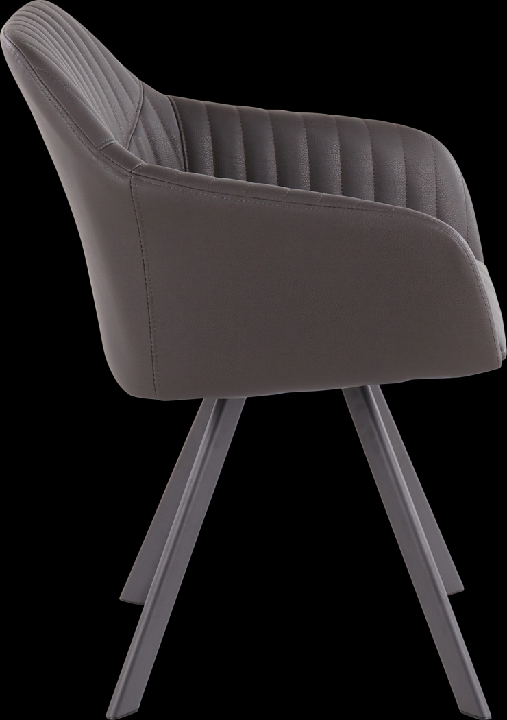 Hardwyck Charcoal Accent Chair, Set of 2 - Thumbnail - Image 3