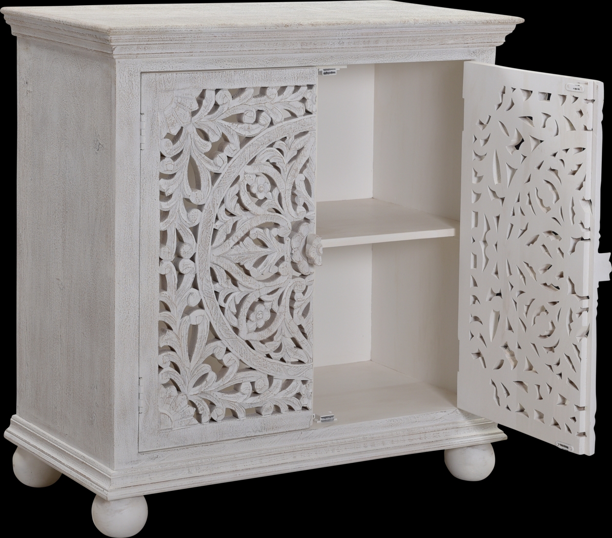 Hardwyck White Accent Cabinet - Thumbnail - Image 3