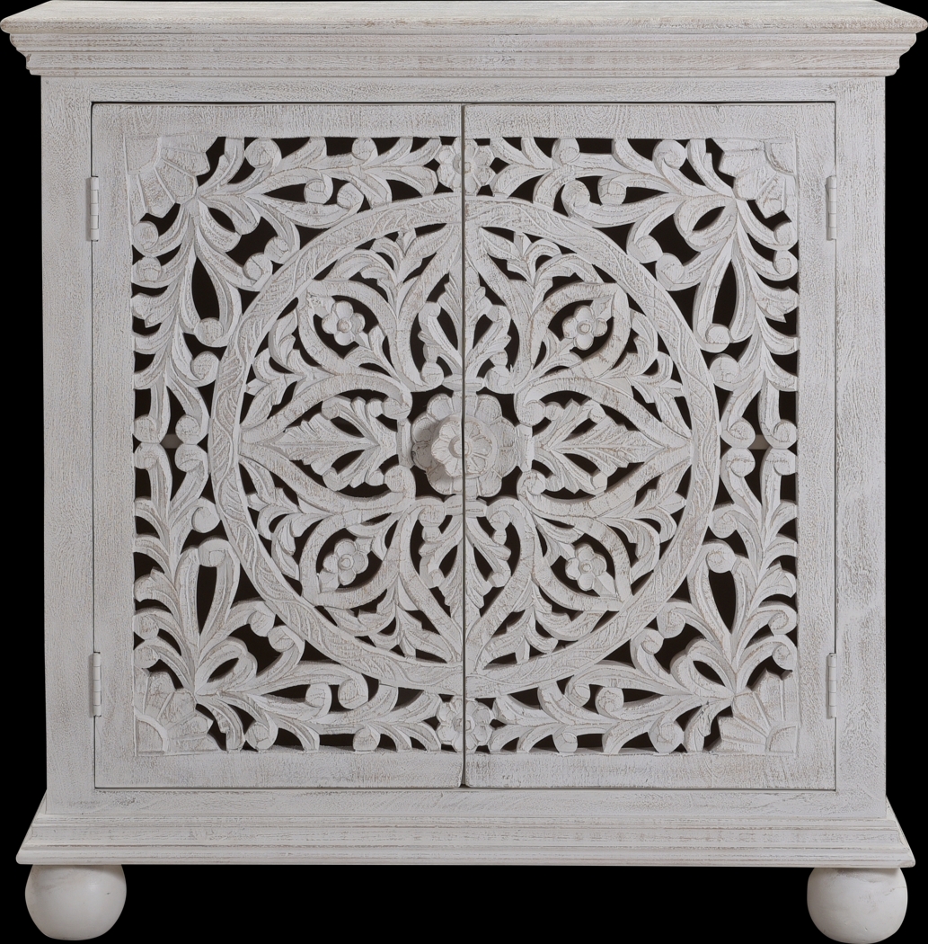 Hardwyck White Accent Cabinet - Thumbnail - Image 4
