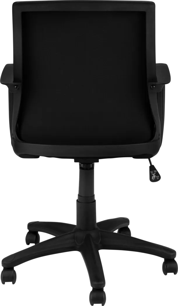 Harelson Black Desk Chair - Thumbnail - Image 7