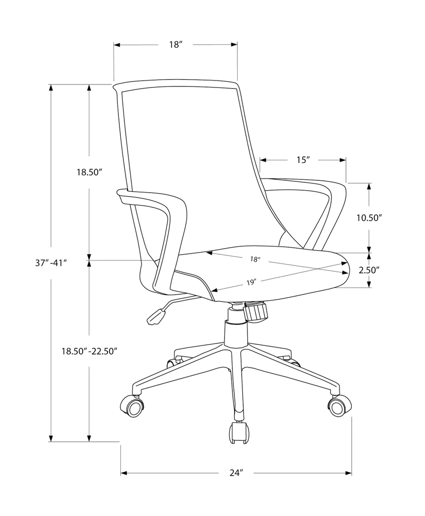 Harelson Gray Office Chair - Image 11