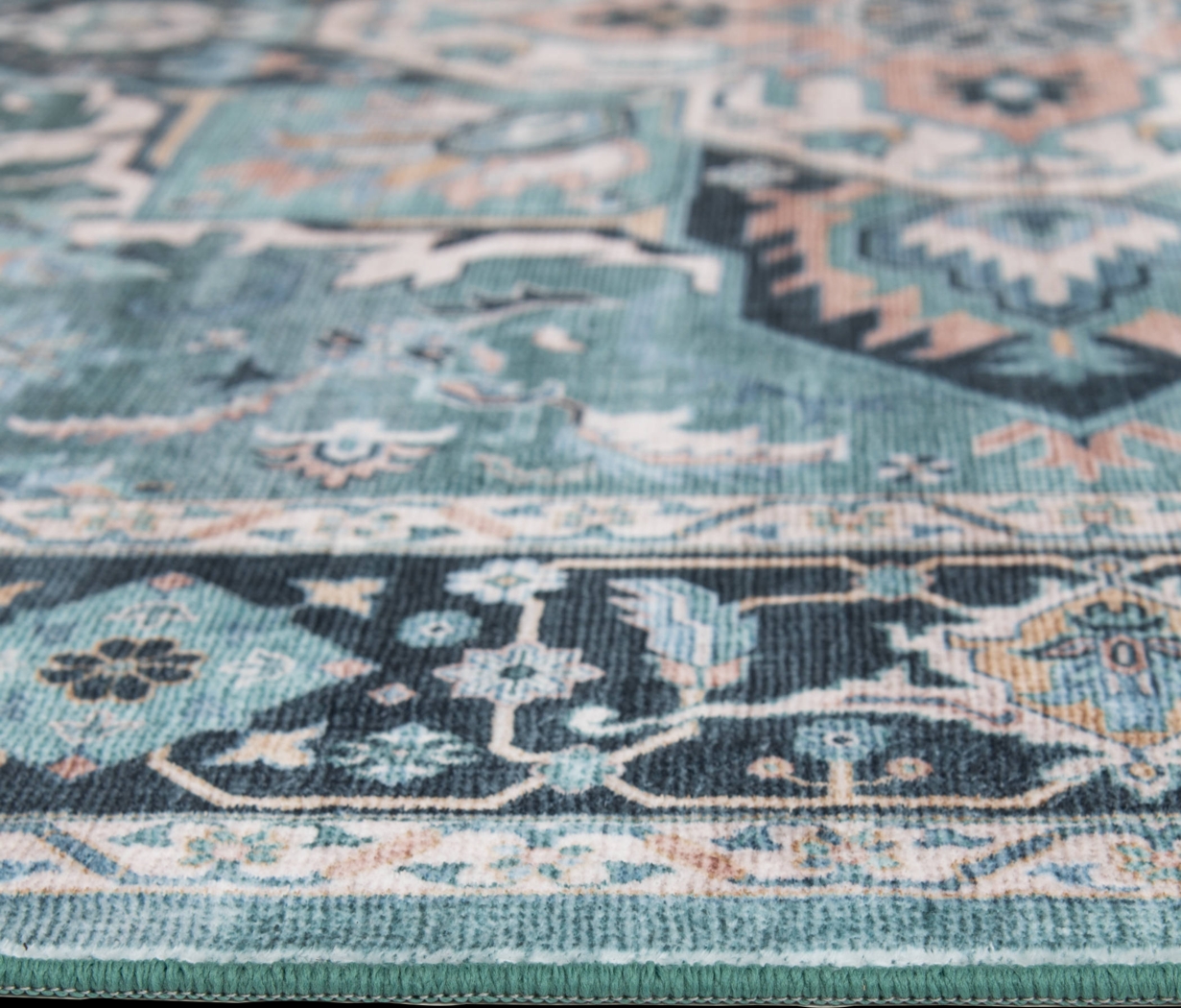 Hargis Blue 5' x 7' Rug - Thumbnail - Image 4