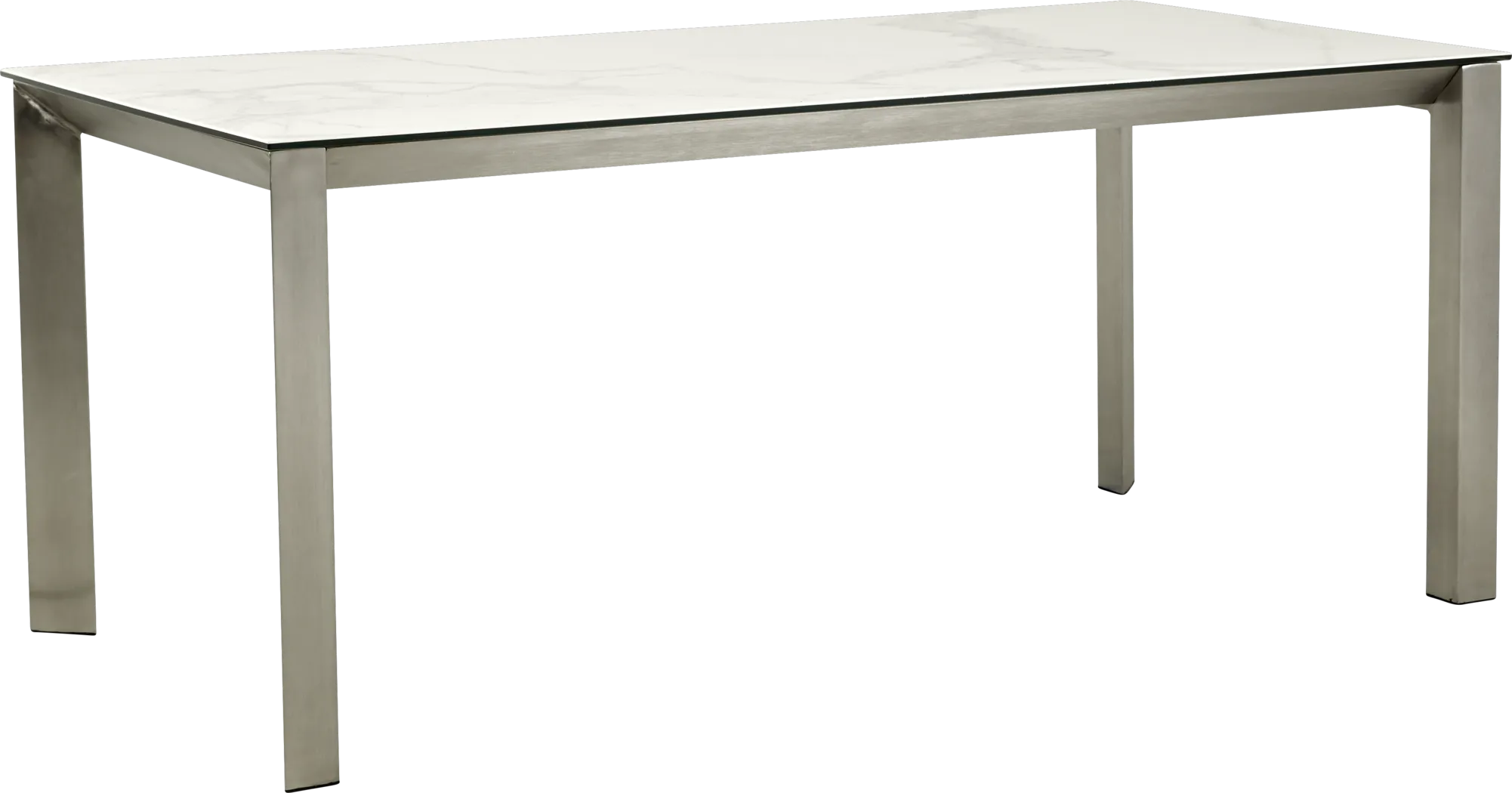 Hargrove Gray Rectangle Dining Table - Thumbnail - Image 1