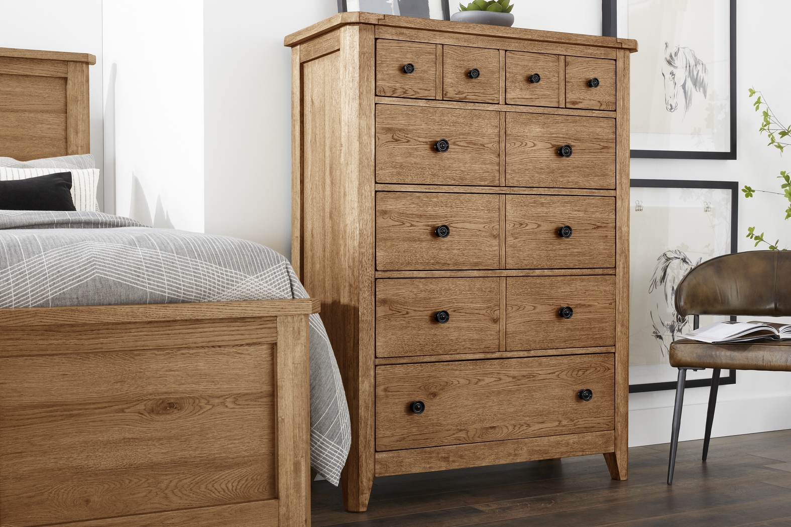 Hargrove Light Oak Chest - Thumbnail - Image 3