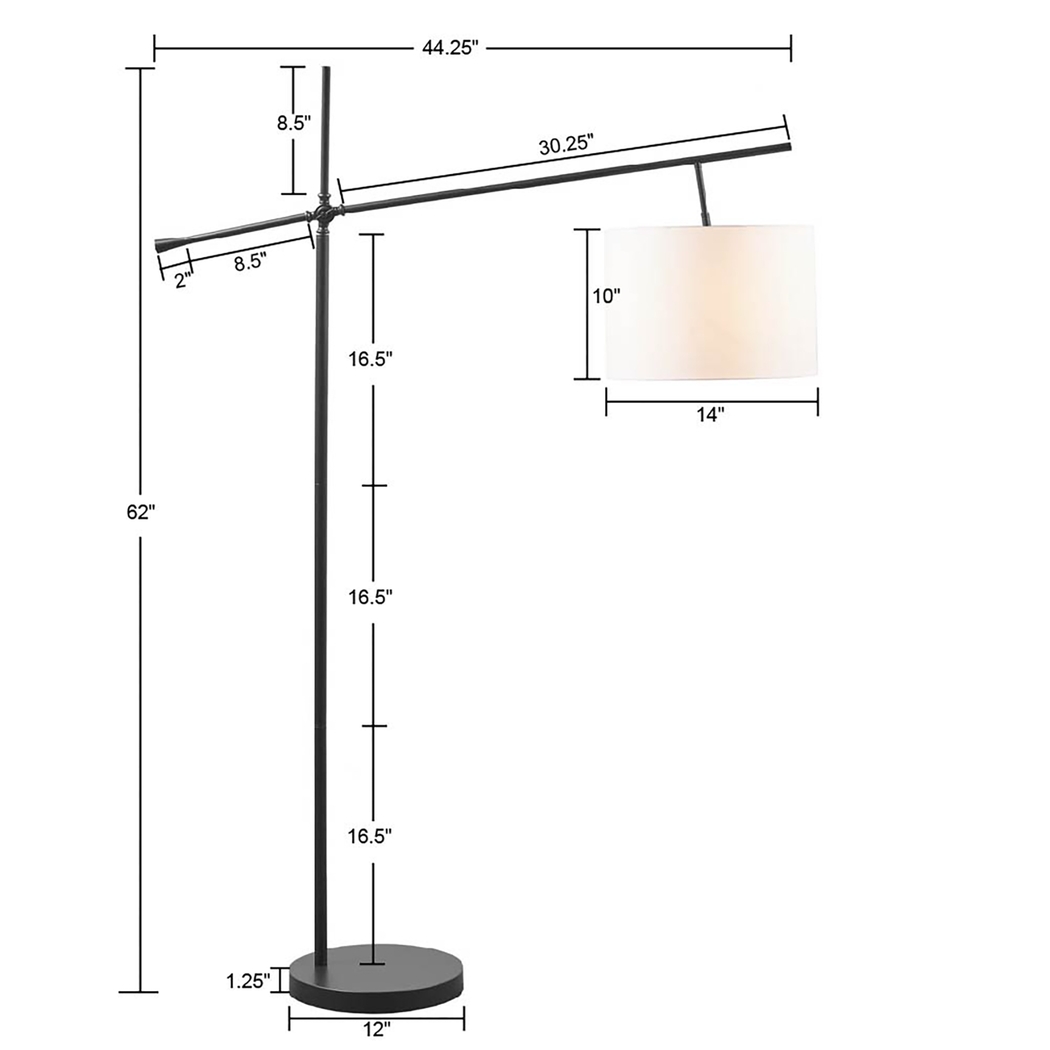 Harich Way Bronze Floor Lamp - Thumbnail - Image 9