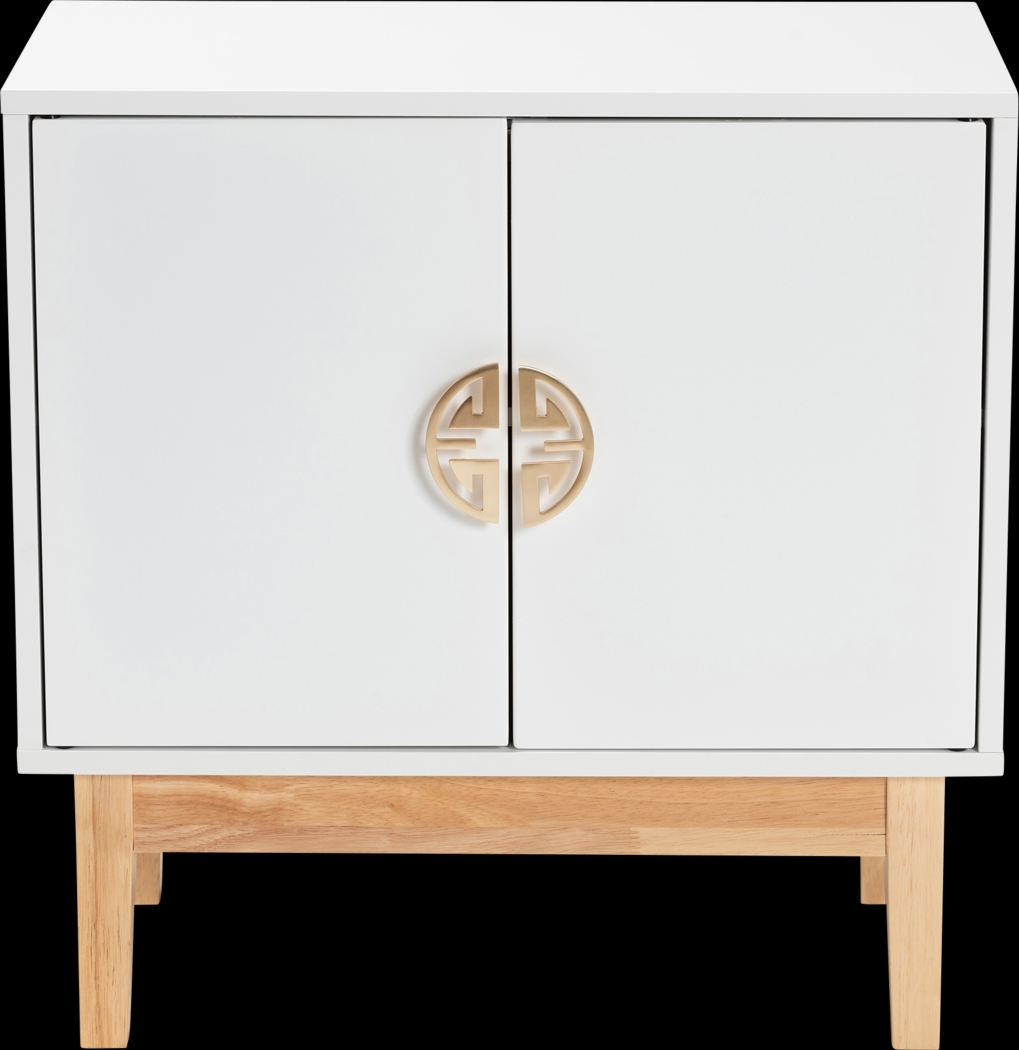 Harill White Accent Cabinet - Thumbnail - Image 5