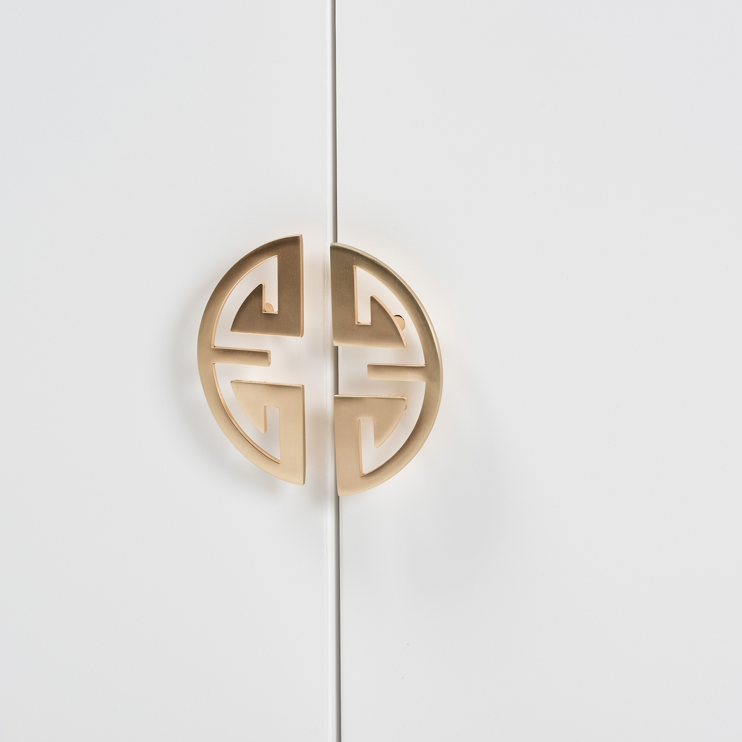 Harill White Accent Cabinet - Thumbnail - Image 7