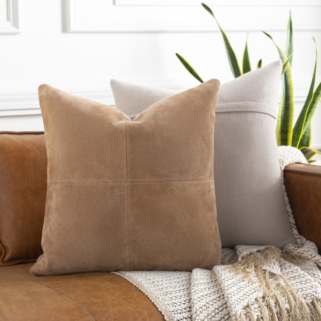 Harina Brown Accent Pillow - Thumbnail - Image 2